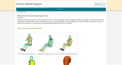 Desktop Screenshot of dummymodels.com